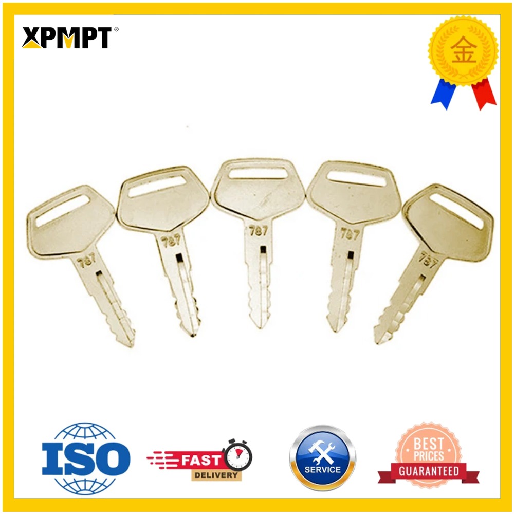 Heavy Equipment Loader - 5X Keys 787 For Komatsu Heavy