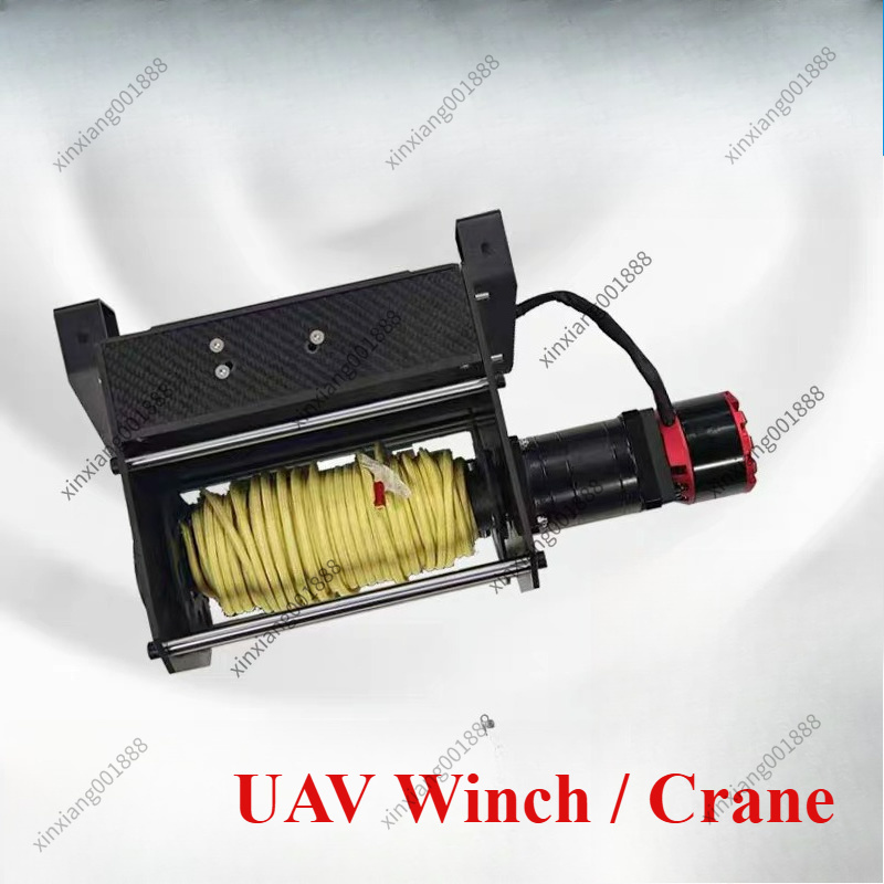 Heavy Equipment Crane - Heavy Load Drone Hoisting Winch Aerial