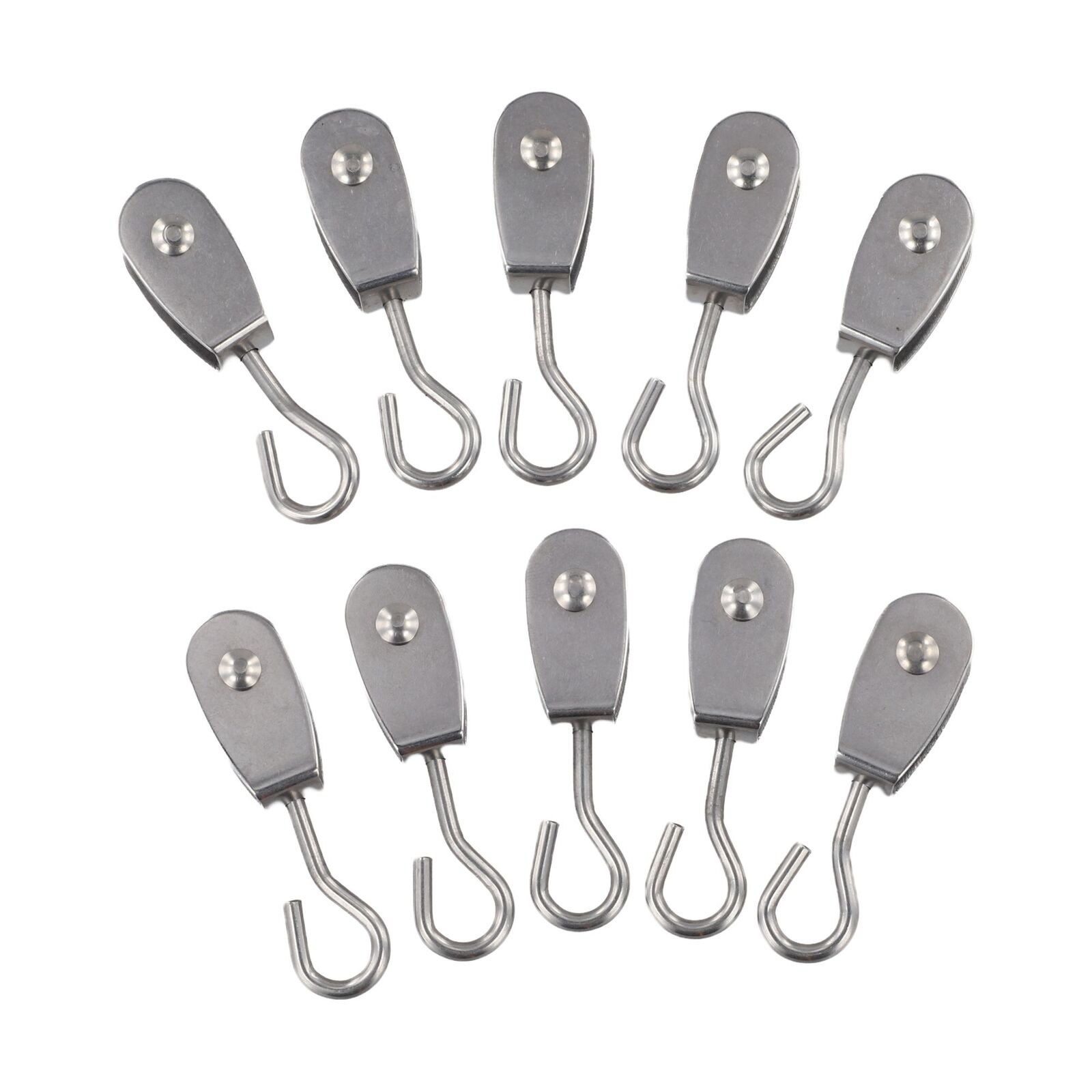 Heavy Equipment Loader - 10 Packs 11mm Stainless Steel Pulleys