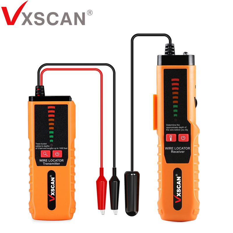 Underground Cable Detector - VXSCAN F04 Underground Wire Tracker Tester