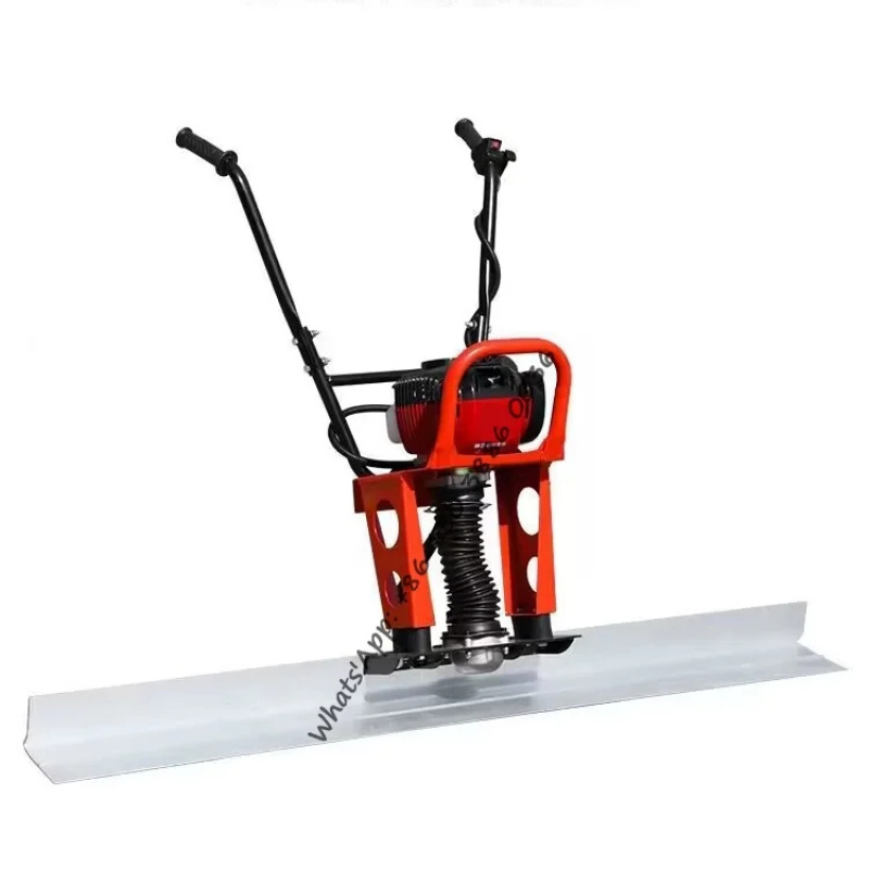Concrete Vibrator - Factory supplies portable hand-pushed concrete level