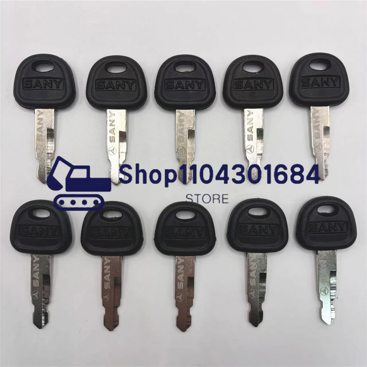 Heavy Equipment Loader - 2/5/10 Pcs Ignition Key For Sany