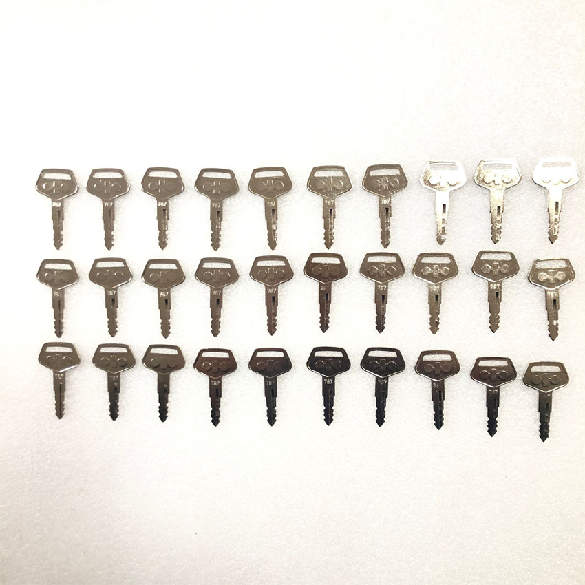 Heavy Equipment Loader - 30PCS 787 Key for Komatsu Excavator
