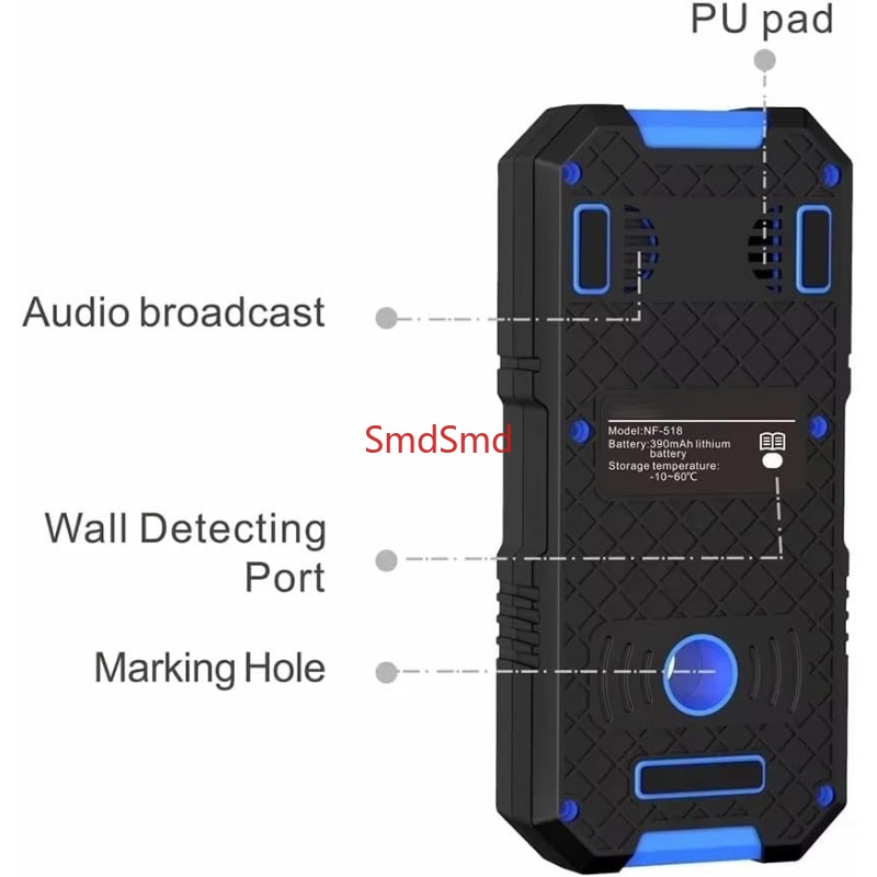 NF-518 Professional Metal Dete - Underground Cable Detector recension och pris
