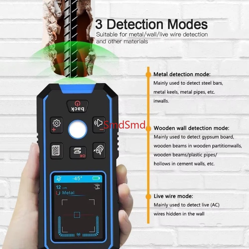 NF-518 Professional Metal Dete - Underground Cable Detector recension och pris