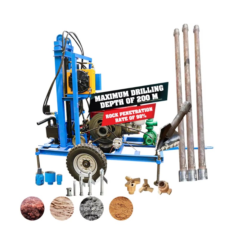 Heavy Duty Water Well Drilling - Heavy Equipment Drilling Rig recension och pris