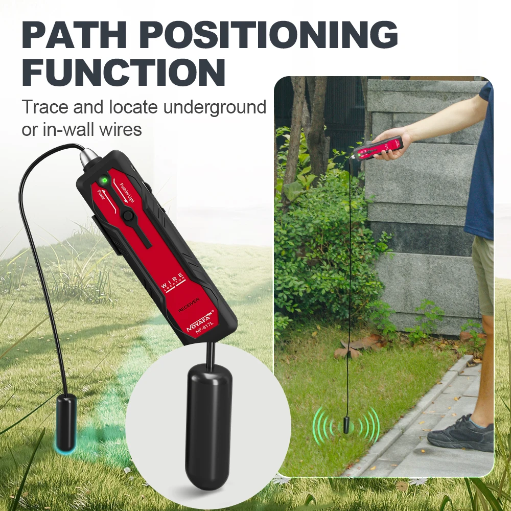 NOYAFA NF-817 Cable Finder Det - Underground Cable Detector recension och pris
