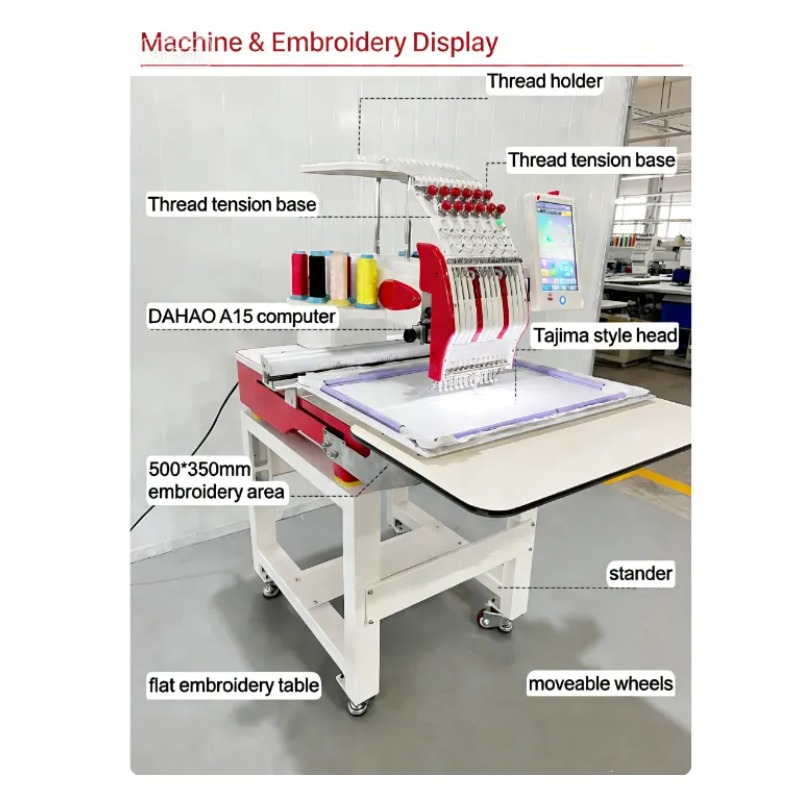 Commercial High Speed Embroide - Heavy Equipment Business recension och pris