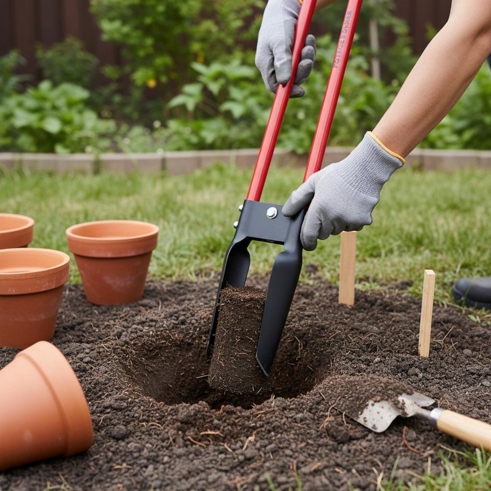 2 Pieces Post Hole Digger Toug - Post Hole Digger recension och pris