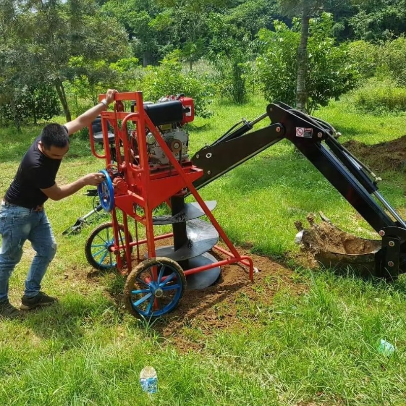 【Best-selling】Powered Garden F - Post Hole Digger recension och pris