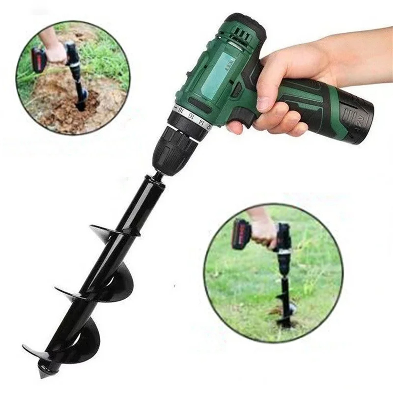10x57cm Earth Auger Spiral Dri - Post Hole Digger recension och pris
