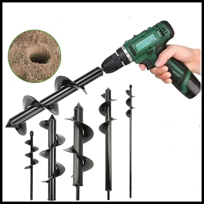 10x57cm Earth Auger Spiral Dri - Post Hole Digger recension och pris