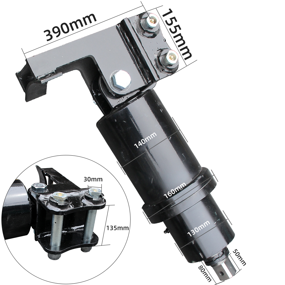 2026 New 200mm Hydraulic Auger - Post Hole Digger recension och pris