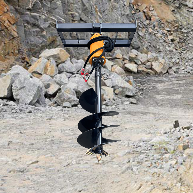 Mini Skid Steer Attachment Eff - Post Hole Digger recension och pris