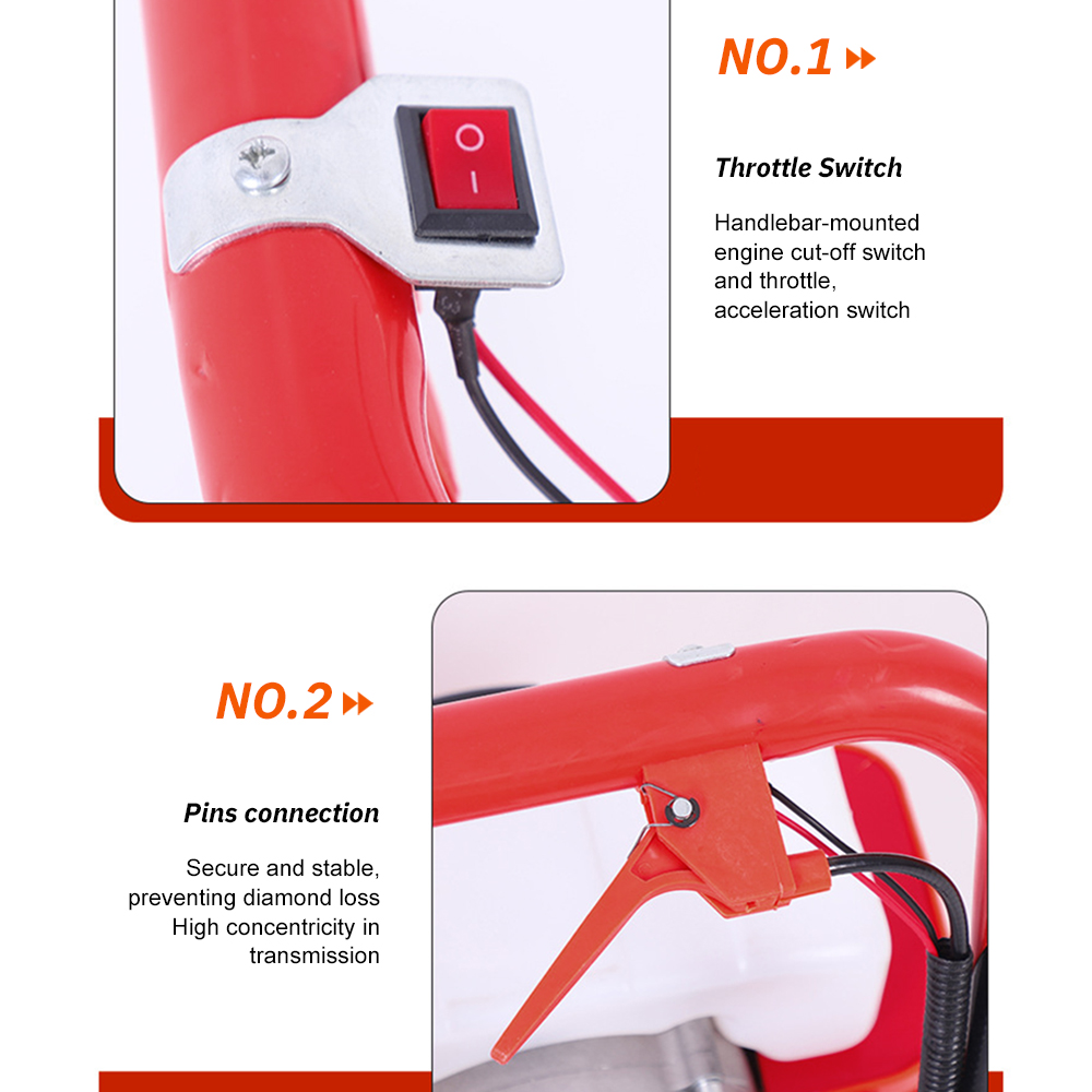 1.86KW Gas Powered Earth Auger - Post Hole Digger recension och pris