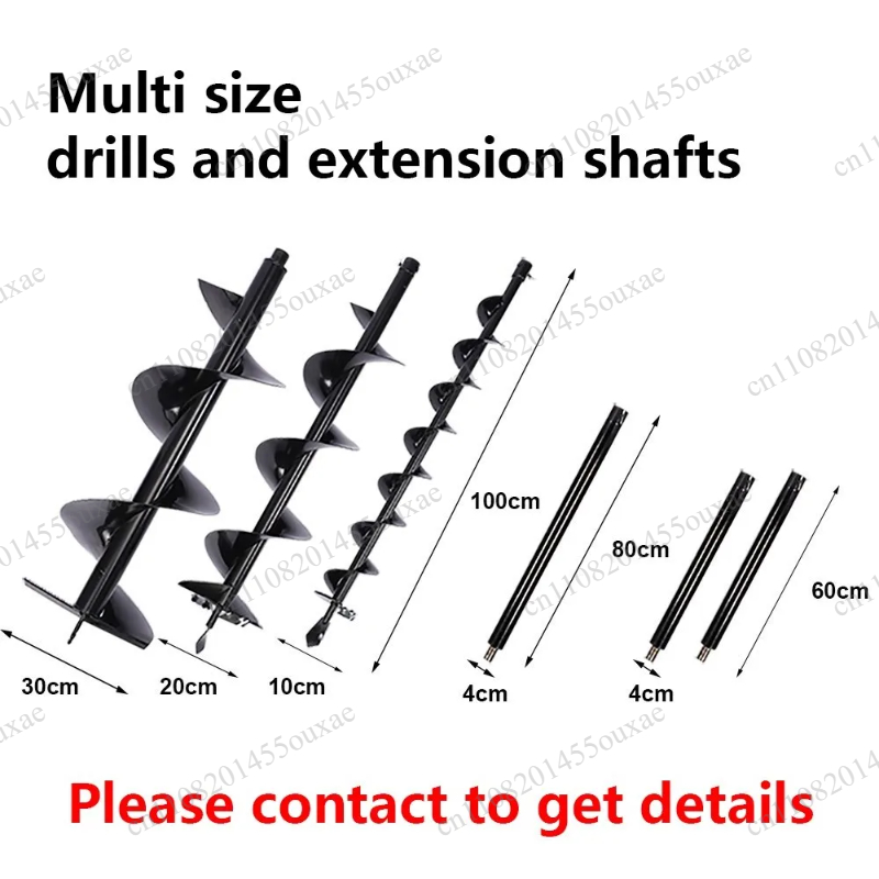 Auger Drill 100-300mm Earth Au - Post Hole Digger recension och pris
