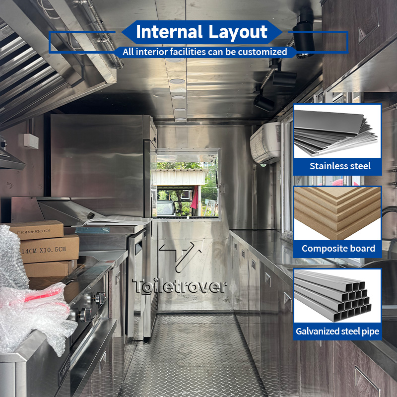 Custom Heavy Duty Mobile Food  - Heavy Equipment Business recension och pris