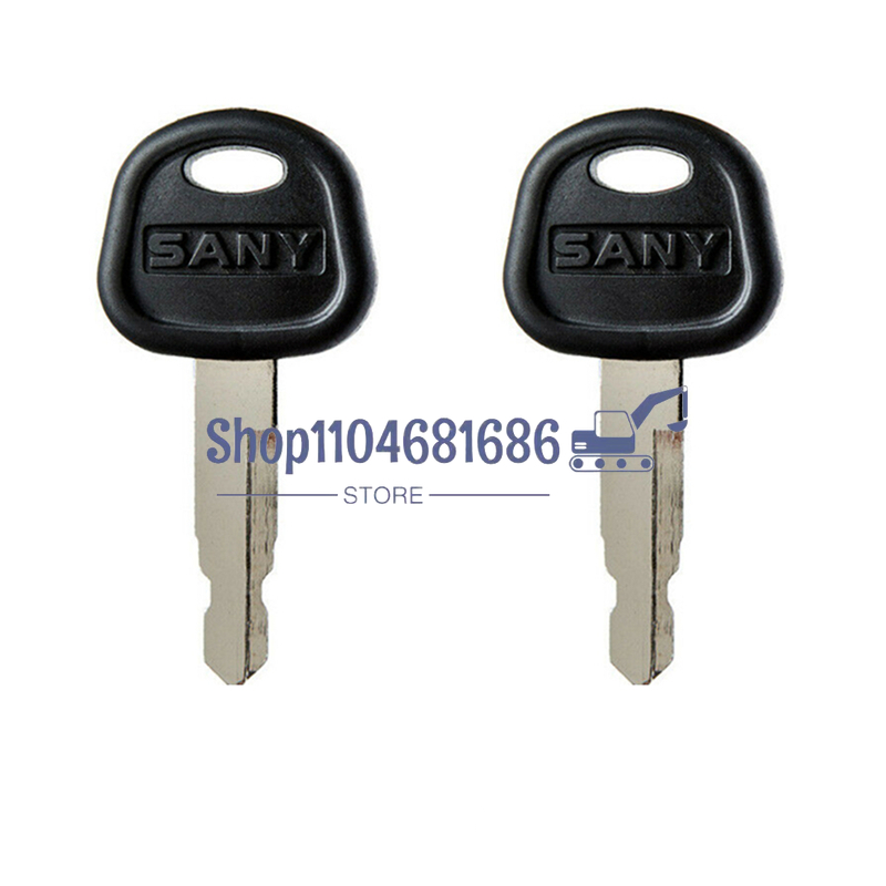 2 Pcs Ignition Key for Sany Ex - Heavy Equipment Loader recension och pris
