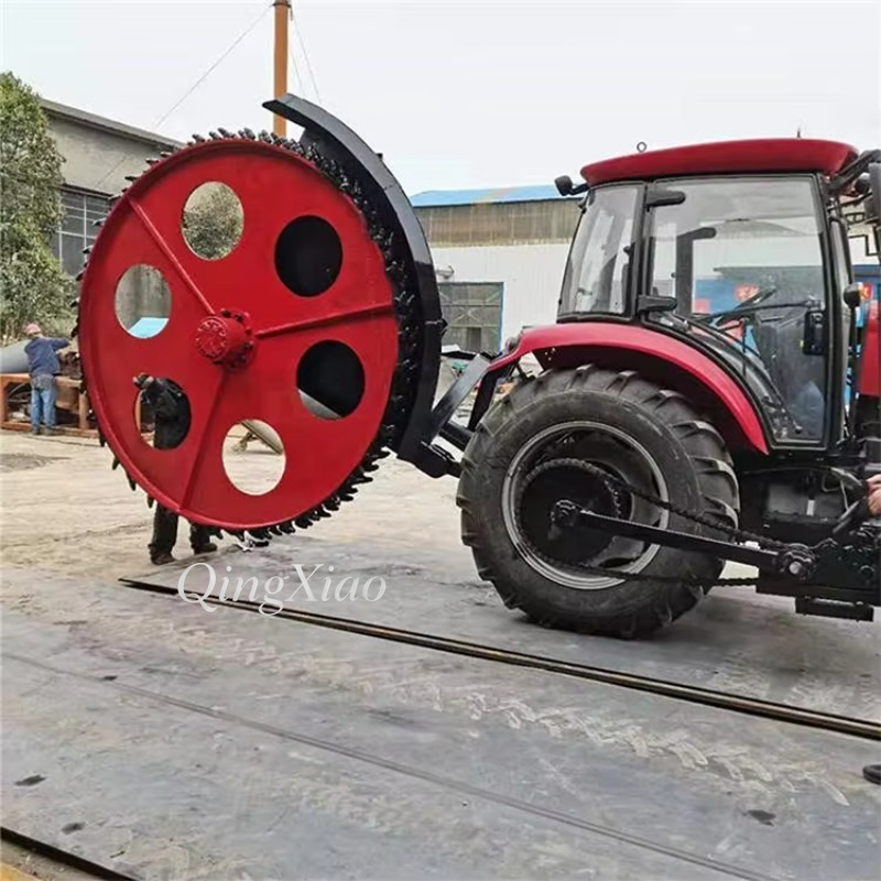 PTO Driven Disc Trencher for T - Heavy Equipment Trencher recension och pris