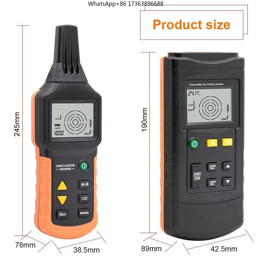 RuoShui 7501 Cable Locator 12V - Underground Cable Detector recension och pris