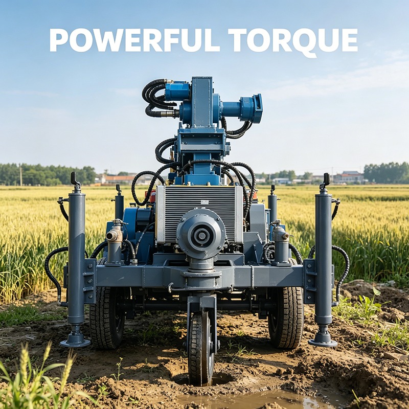 Heavy Duty Crawler Water Well  - Heavy Equipment Drilling Rig recension och pris