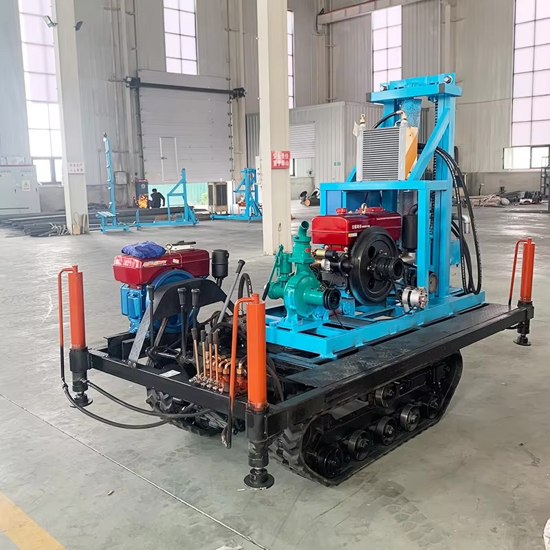 Heavy Duty Crawler Water Well  - Heavy Equipment Drilling Rig recension och pris
