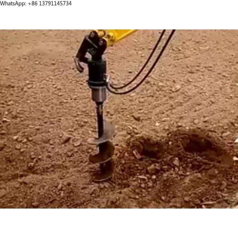 skid steer backhoe loader hydr - Post Hole Digger recension och pris
